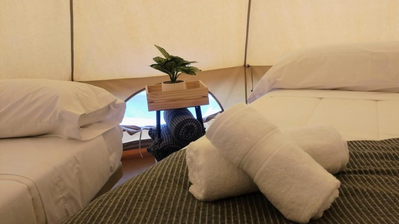 Glamping Aventura Atalaia Hotel Cotobade ภายนอก รูปภาพ
